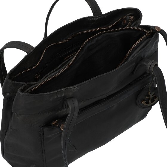 Harbour 2nd Urban Poets Zea Bolsa de compras Piel natural 33 cm