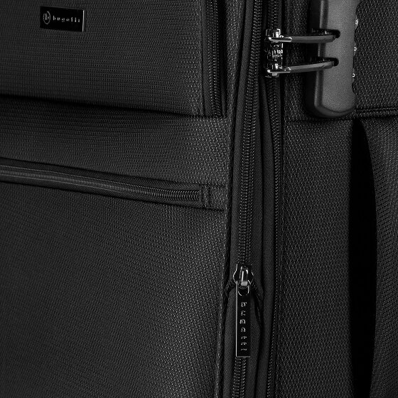 bugatti Valencia Soft 4 ruedas Trolley de cabina S 55 cm Con fuelle expandible