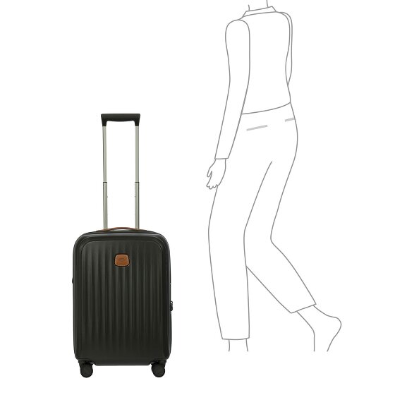 Bric's Taormina 4 ruedas Carrito S 57 cm con pliegue de expansión