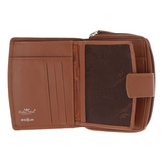 Golden Head Polo Cartera Bloqueo RFID Piel natural 12 cm