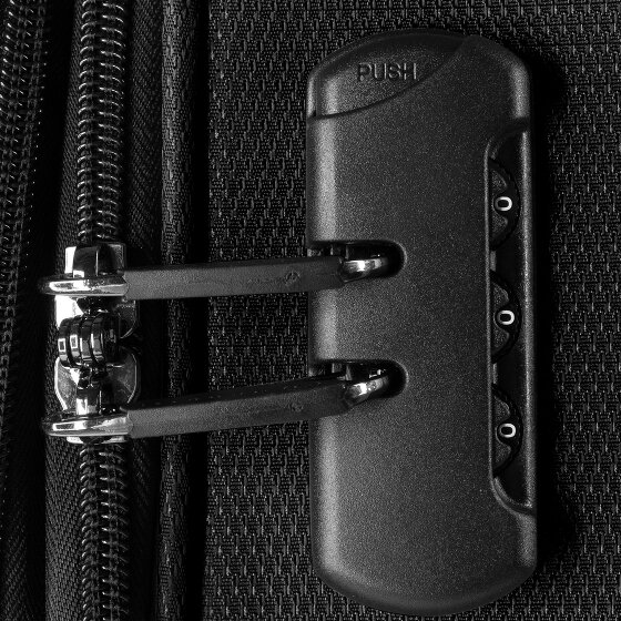 bugatti Valencia Soft 4 ruedas Set de maletas 3 piezas Con fuelle expandible