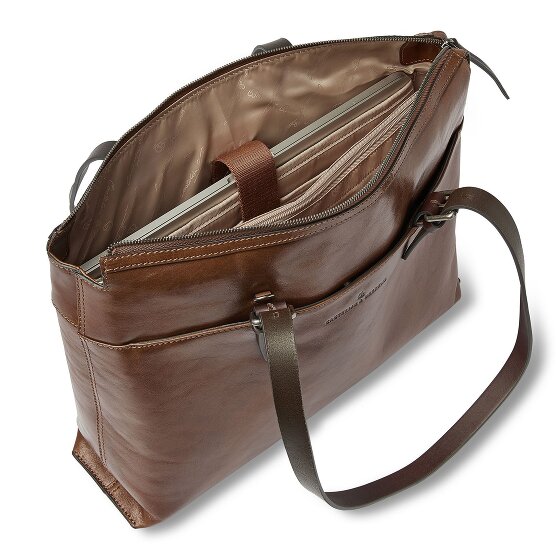 Castelijn & Beerens Rien Bolsa de hombro Protección RFID Piel 40 cm Compartimento para el portátil