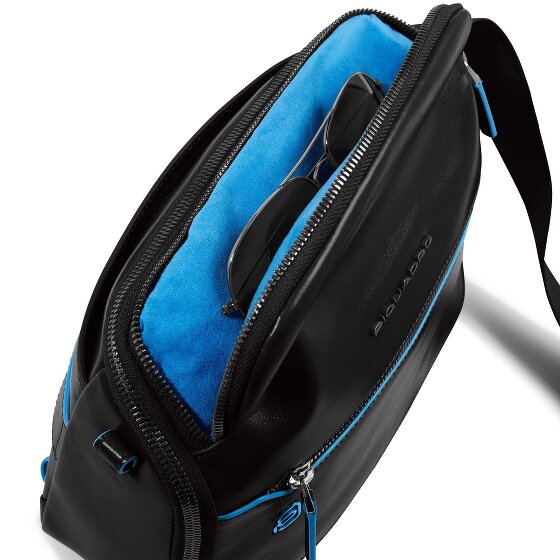 Piquadro Blue Square Bolsa de hombro Piel 27 cm