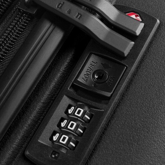 d&n Toronto 4 ruedas Carrito M 65 cm con pliegue de expansión