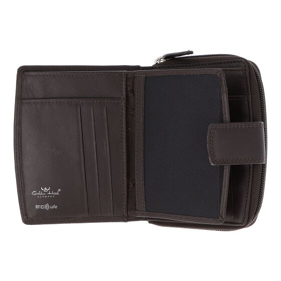 Golden Head Polo Cartera Bloqueo RFID Piel natural 12 cm