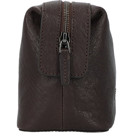 Piquadro Black Square Bolsa de aseo Piel 23 cm