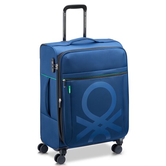 Delsey Paris x United Colors of Benetton Colour Bock Trolley de 4 ruedas 67 cm con pliegue extensible