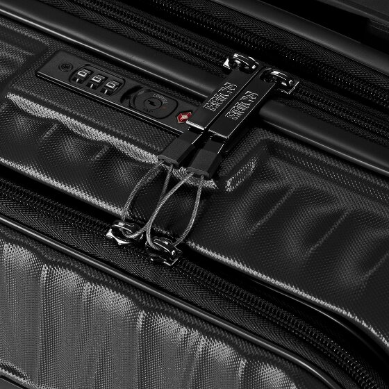 Bric's Cervia 2.0 4 ruedas Carro de la cabina S 55 cm Compartimento para el portátil con pliegue de expansión