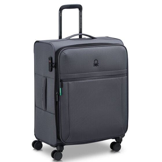 Delsey Paris x United Colors of Benetton BE Trolley de 4 ruedas 65 cm con pliegue de expansión