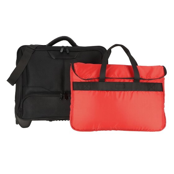 Dermata 2 ruedas Carrito de negocios 41 cm Compartimento para el portátil