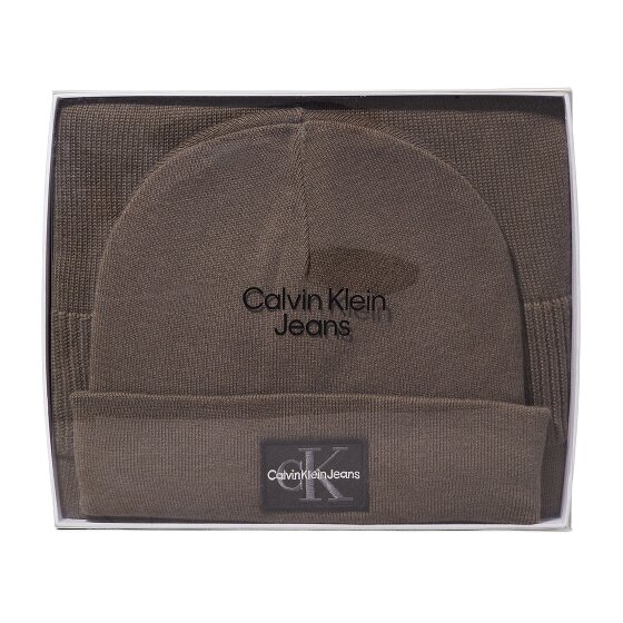 Calvin Klein Jeans Pack de regalo set de regalo de gorro y bufanda 2 uds.