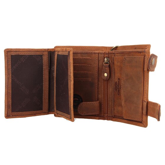 Greenland Nature Billetera Montenegro de cuero RFID 9 cm