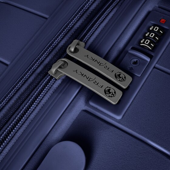 Franky London 4 ruedas Juego de maletas 3 piezas con pliegue de expansión