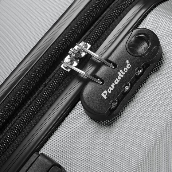 Check.In Paradise 2.0 4 ruedas Carro de la cabina S 55 cm con pliegue de expansión