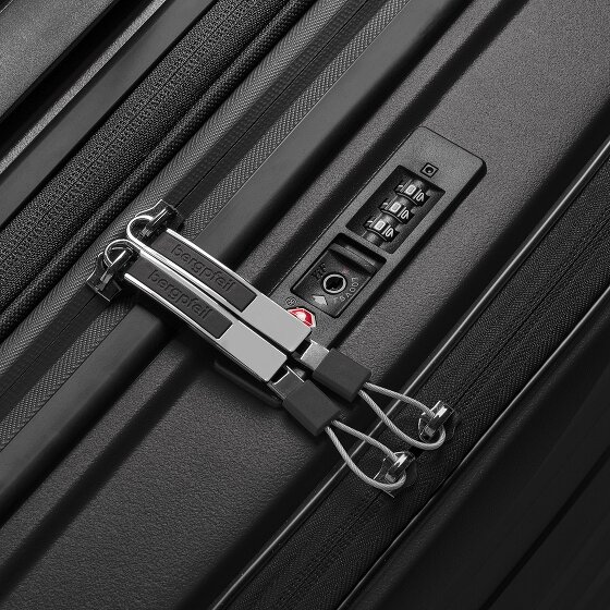 Bergpfeil Travel 4 ruedas Trolley de cabina 55 cm Compartimento para laptop Con fuelle expandible