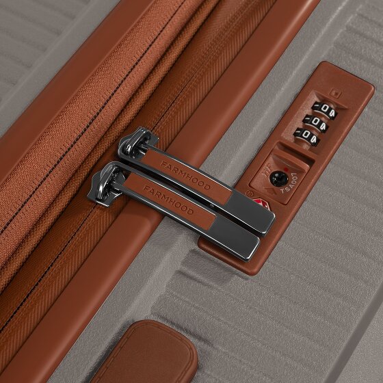 Farmhood Eco Edition 02 4 ruedas Juego de maletas 3 piezas con pliegue de expansión