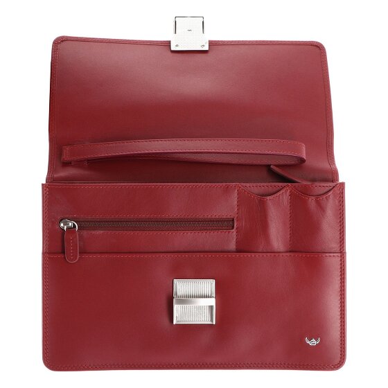 Golden Head Bolsa de hombre Polo Bolsa de cuero para la muñeca 23 cm