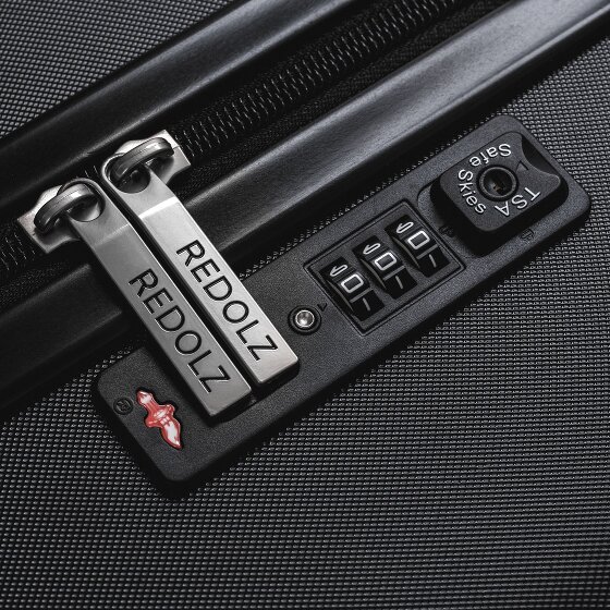 Redolz Essentials 08 3-SET 4 ruedas Juego de maletas 3 piezas