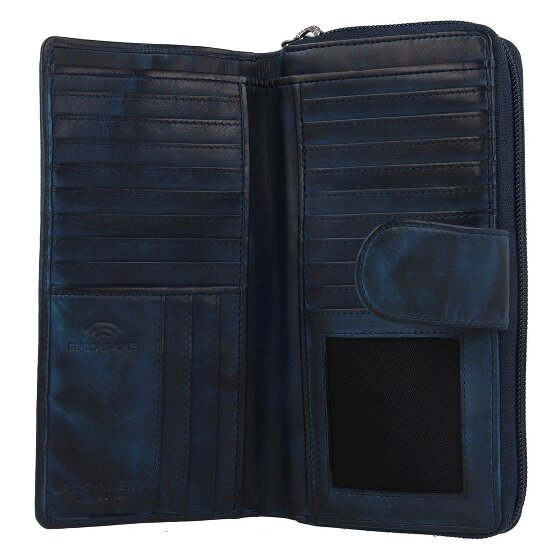 Jack Kinsky Cartera Nelson de cuero RFID 18,5 cm
