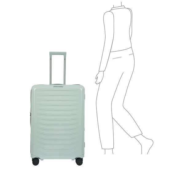 Porsche Design Roadster 4 ruedas Carrito L 75 cm con pliegue de expansión