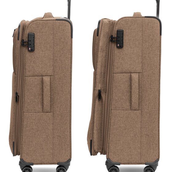 Redolz Essentials 12 LARGE 4 ruedas Carrito 79 cm con pliegue de expansión