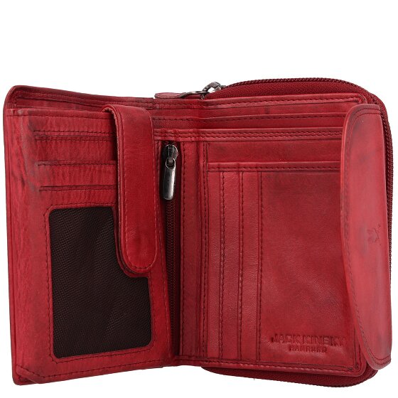 Jack Kinsky Cartera Nelson de cuero RFID 12,5 cm