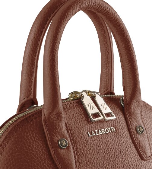 Lazarotti Bolso de piel de Bolonia Crossbody de piel 24 cm