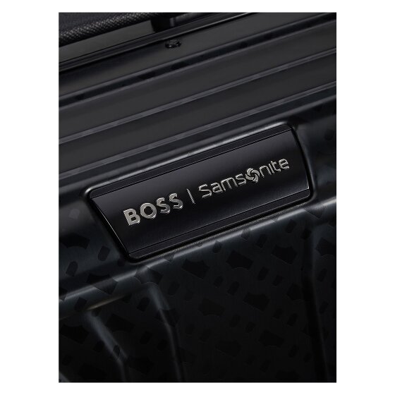 Samsonite Lite-Box Alu Boss Edition 4 ruedas Carro de la cabina 55 cm