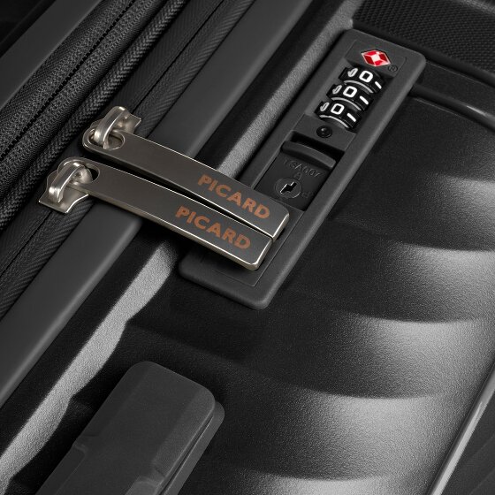Picard Vienna 4 ruedas Juego de maletas 3 piezas con pliegue de expansión