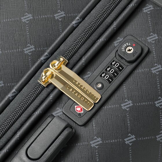 Lazarotti Palermo 4 ruedas Juego de maletas 3 piezas