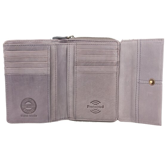 Greenland Nature Cartera Nature Soft de cuero RFID 13 cm