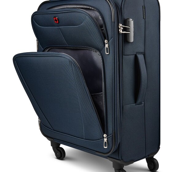 Wenger Beaumont 4 ruedas Carrito L 78 cm con pliegue de expansión