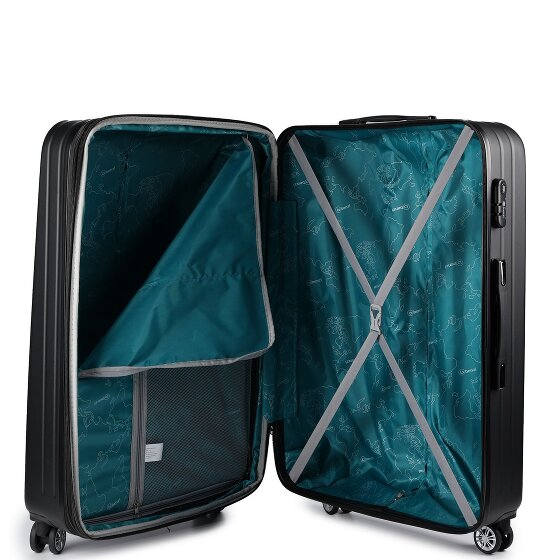 Benzi 5493 4 ruedas Carrito L 77 cm con pliegue de expansión