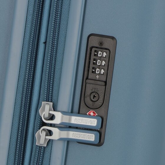 American Tourister Dynabelt 4 ruedas Carro de la cabina 55 cm con pliegue de expansión