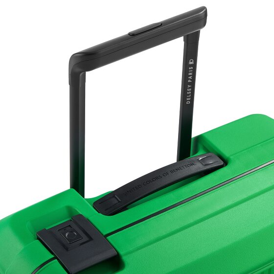 Delsey Paris x United Colors of Benetton Color Block Hardside Trolley de cabina de 4 ruedas 55 cm