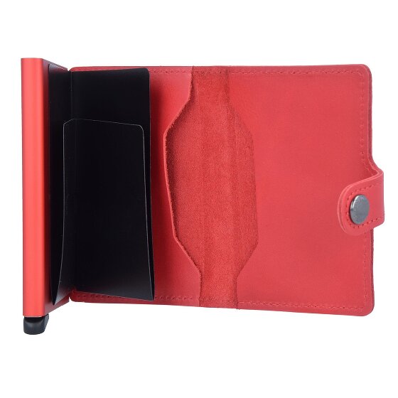 Secrid Miniwallet Original Funda para tarjetas de crédito Cartera de piel RFID 6,5 cm