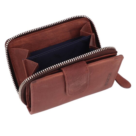 Jack Kinsky Aruba Cartera Piel 10 cm