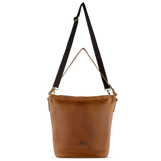 Klondike 1896 Rush Samanta Bolso de hombro de cuero 27 cm