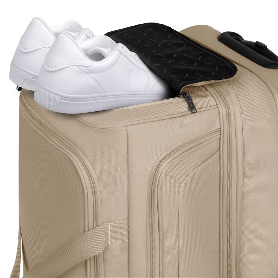 Redolz Bolsa de viaje Duffle Essentials de 2 ruedas 70 cm L con solapa de expansión