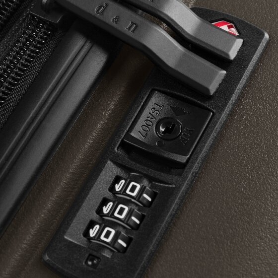 d&n Toronto 4 ruedas Carro de la cabina S 54 cm con pliegue de expansión