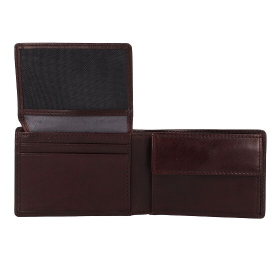 Braun Büffel Arezzo Cartera Protección RFID Piel 10.5 cm