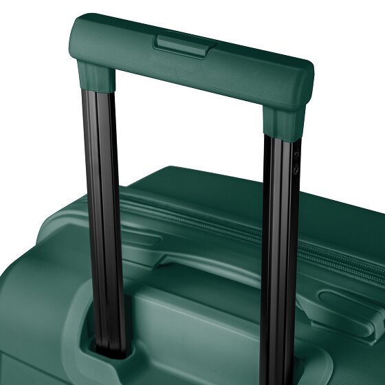 d&n South Dakota 4 ruedas Juego de maletas 3 piezas con pliegue de expansión