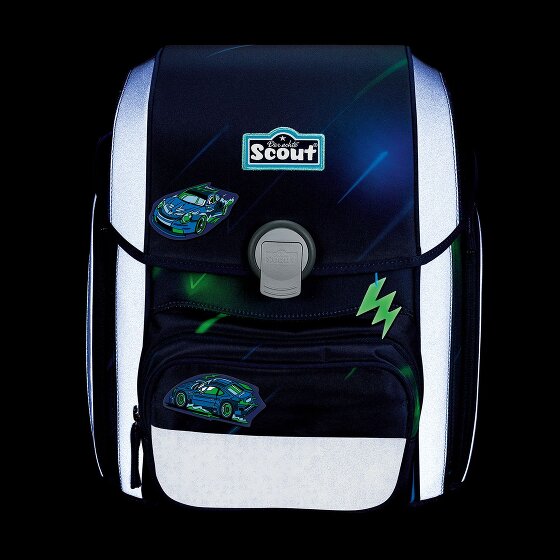 Scout Juego de mochilas escolares Genius 4pcs Superflask