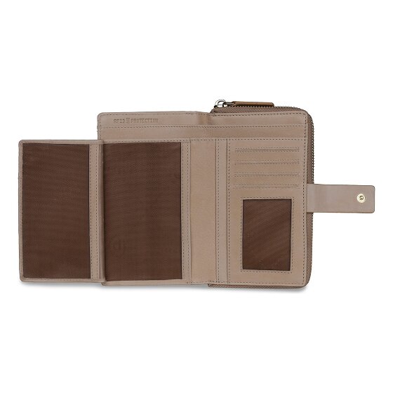 bugatti Noemi Cartera Protección RFID Piel 16 cm