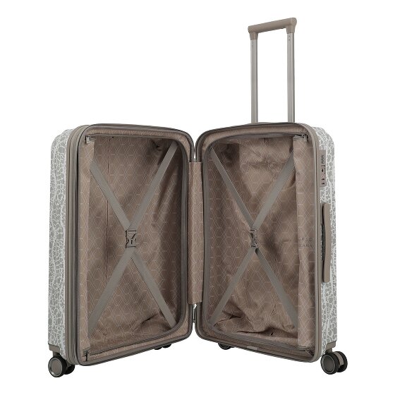 Travelite Lascana Edition 4 ruedas Carrito M 65 cm con pliegue de expansión