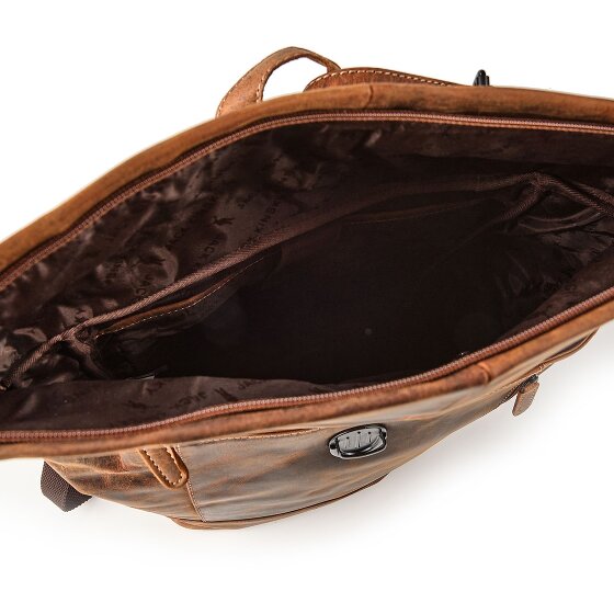 Jack Kinsky Baltimore 15 Mochila de negocios Piel 43 cm Compartimento para el portátil