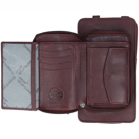 Greenland Nature Nature Bolsa suave para móvil Cartera cuero 11 cm