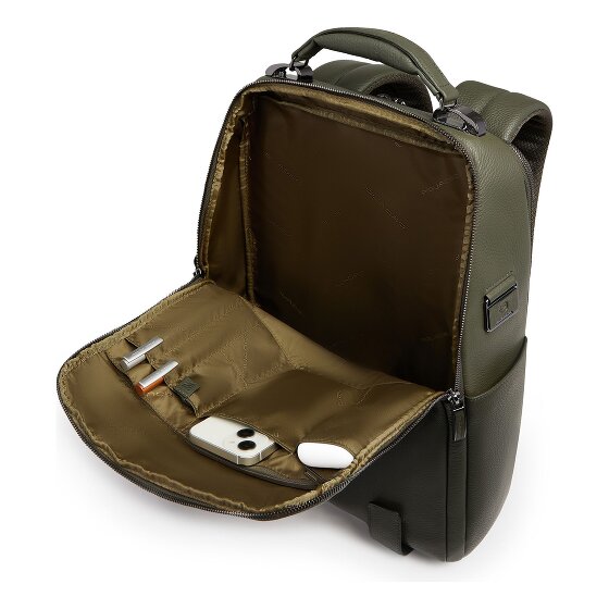 Piquadro Mochila Modus Special Piel 40 cm Compartimento para portátil