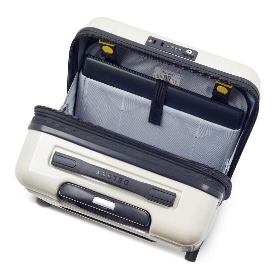 Delsey Paris Trolley de negocios Shadow 5.0 de 4 ruedas Compartimento para portátil de 38 cm con pliegue de expansión