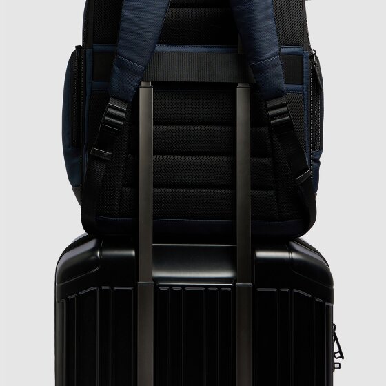 Piquadro W129 Mochila de viaje Compartimento para portátil de 46 cm con pliegue de expansión